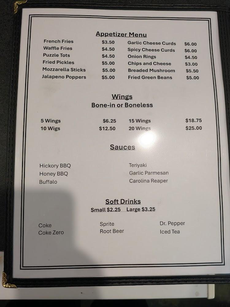 The Wild Ones | Bar and Grill Menu image 3